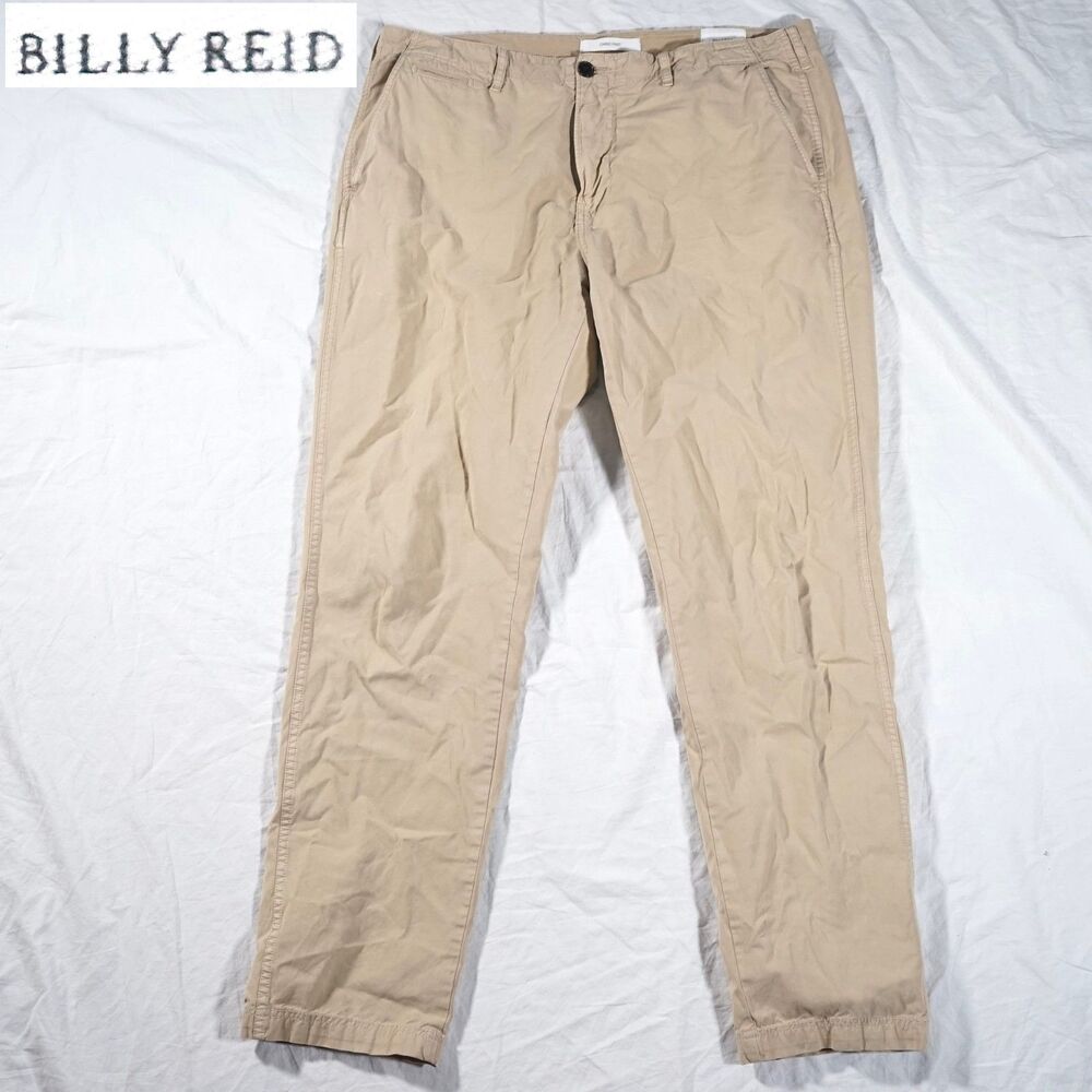 Billy Reid Chino Pants Tan Beige Men's 36